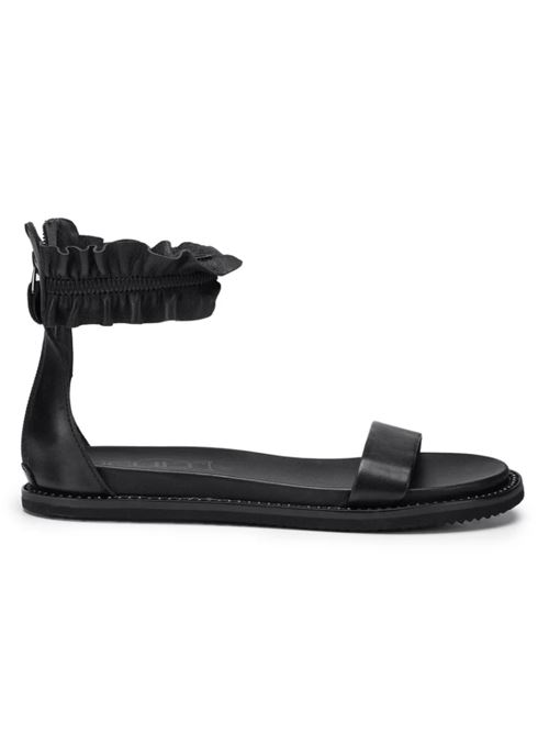 ROSHELLE 4495 SANDAL W LEAT/LYCRA BLACK Cult | CLW449500-4495