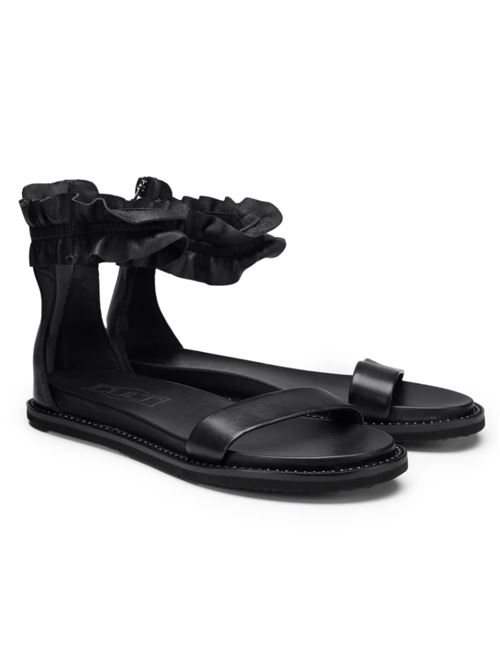 ROSHELLE 4495 SANDAL W LEAT/LYCRA BLACK Cult | CLW449500-4495