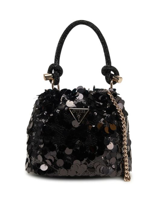 Borsa holiday shine top handle pouch bags crossbody Guess GUESS | HWEG95-38750-BLABLA