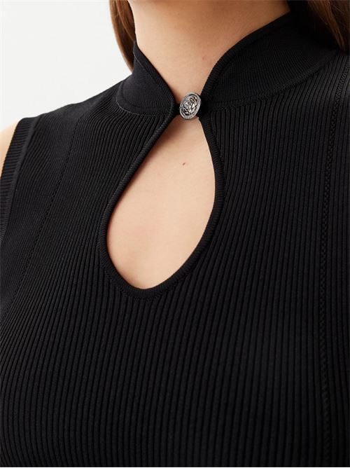 Maglione senza maniche a coste Guess GUESS | W5GR10-Z3L10-JBLKJBLK
