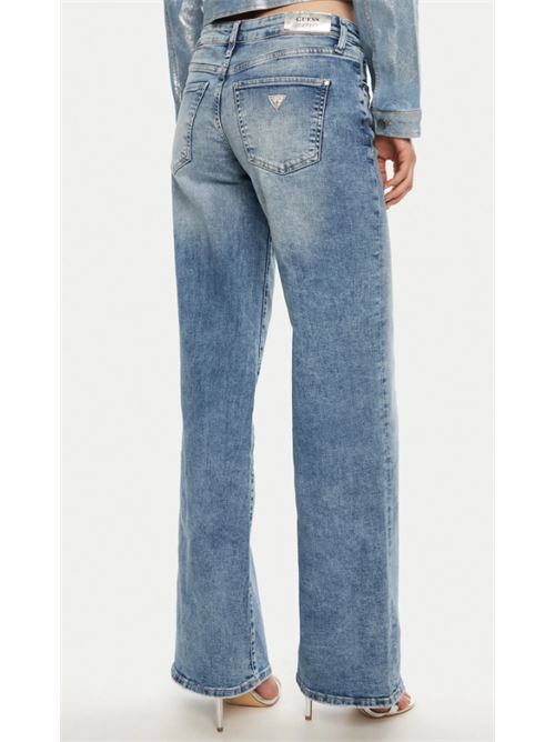 Pantalone Jeans sexy palazzo Guess GUESS | W5RA96-D5L71-BELT