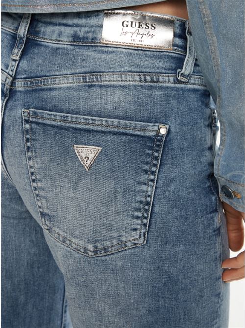 Pantalone Jeans sexy palazzo Guess GUESS | W5RA96-D5L71-BELT