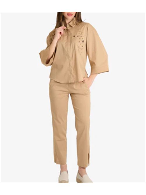 Camicia con manica 3/4 Jijil JIJIL | JPE25CA063.0PP0003-0202