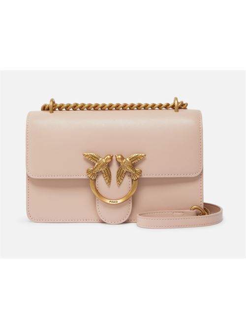 Borsa a tracolla piccola Love Bag in pelle liscia Love One Mini DC Pinko PINKO | 100074-A0F1-O81Q