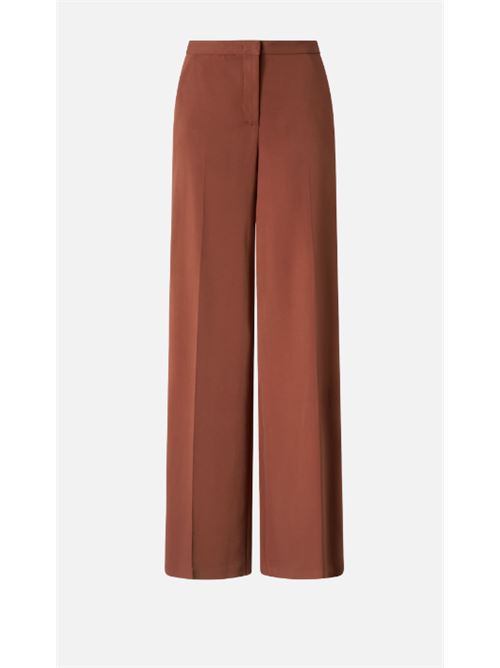 Pantalone palazzo wide-leg da cerimonia in cady tecnico Pergamino Pinko PINKO | 100331-A213-L98
