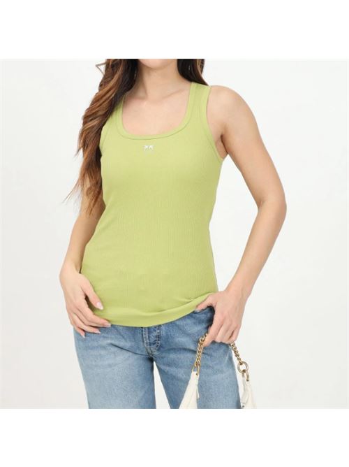 Top canotta a in maglia costine Calcolatore Pinko PINKO | 100807-A2C1-T52