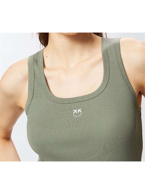Top canotta in maglia a costine Calcolatore Pinko PINKO | 100807-A2C1-V49