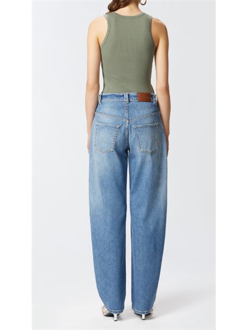 Top canotta in maglia a costine Calcolatore Pinko PINKO | 100807-A2C1-V49