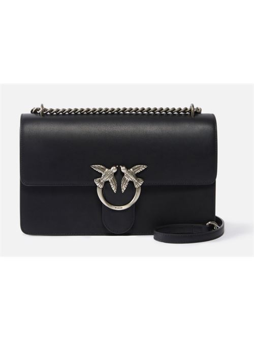 Borsa a tracolla media Love Bag in pelle liscia Love One Classic DC Pinko PINKO | 100941-A0F1-Z99O