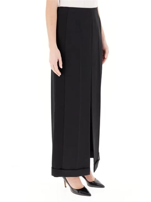 Gonna in lana tecnica con spacco Gobbo Pinko PINKO | 104602-A2CN-Z99