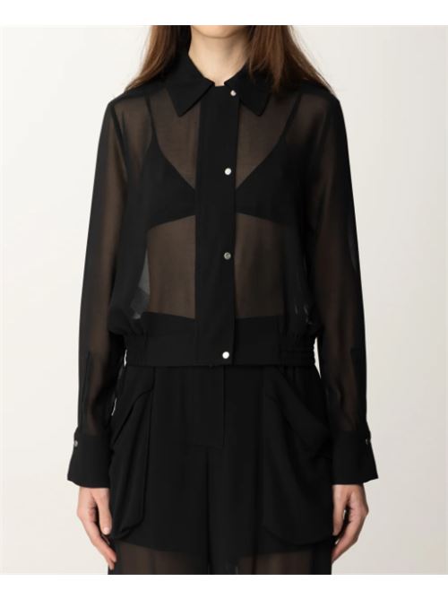 Camicia linea bomber in georgette Pinko PINKO | 104787-A21F-Z99