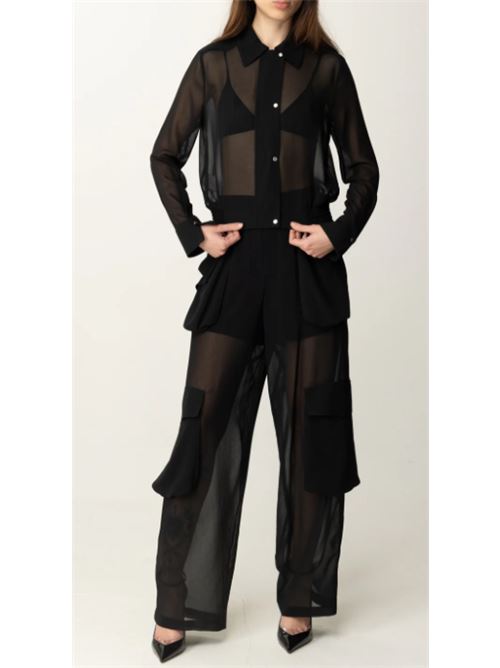 Camicia linea bomber in georgette Pinko PINKO | 104787-A21F-Z99