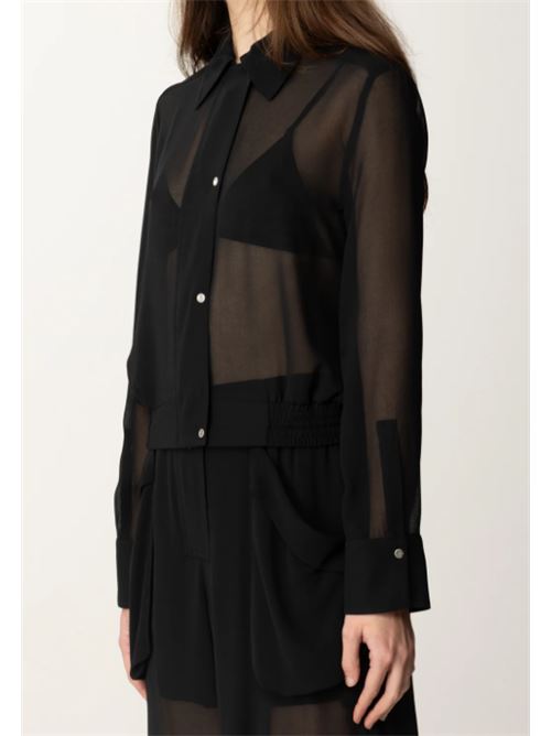 Camicia linea bomber in georgette Pinko PINKO | 104787-A21F-Z99
