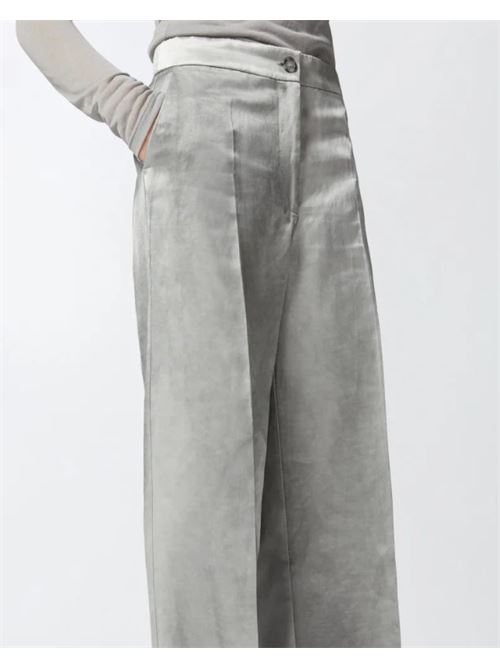 Pantalone in raso fiammato delave Parlami Pinko PINKO | 104805-A2BP-I53