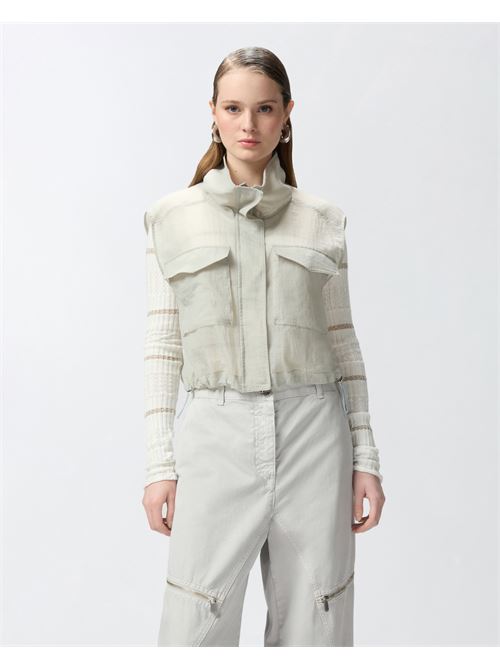 Giacca smanicata a gilet corto Fisarmonica Pinko PINKO | 104852-A2EK-I12