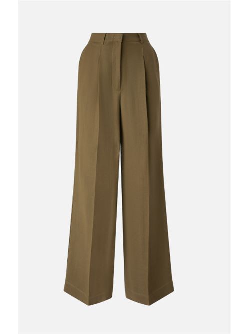 Pantalone palazzo in lino con tasche Wonderwall Pinko PINKO | 104869-A2HA-S1C
