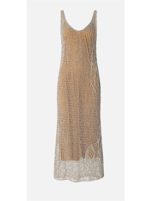 Abito a sirena traforato con paillettes Viggiano Pinko PINKO | 104889-A2FB-ZZ4
