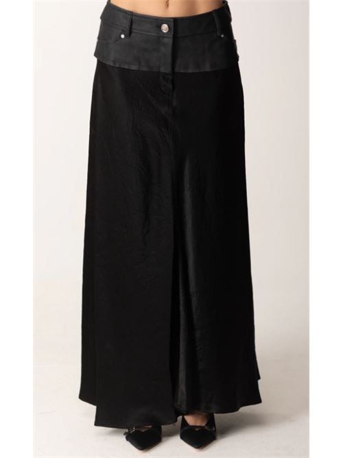 Gonna con inserto in pelle Gelosia Pinko PINKO | 104916-A2BV-Z99