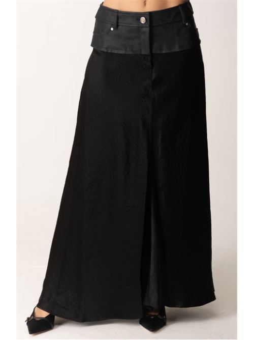 Gonna con inserto in pelle Gelosia Pinko PINKO | 104916-A2BV-Z99