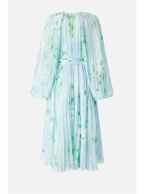 Abito midi plissè stampa fiori Bengalino Pinko PINKO | 104992-A2DH-ABB