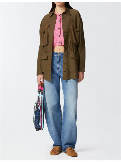 Giacca camicia leggera con tasche Oramai Pinko PINKO | 105017-A2I9-S1C