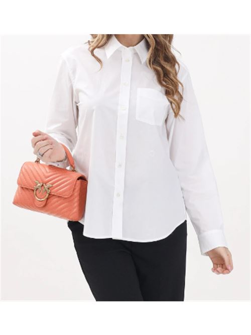 Camicia a manica lunga con ricamo logo Corea Pinko PINKO | 105058-A2CR-Z04