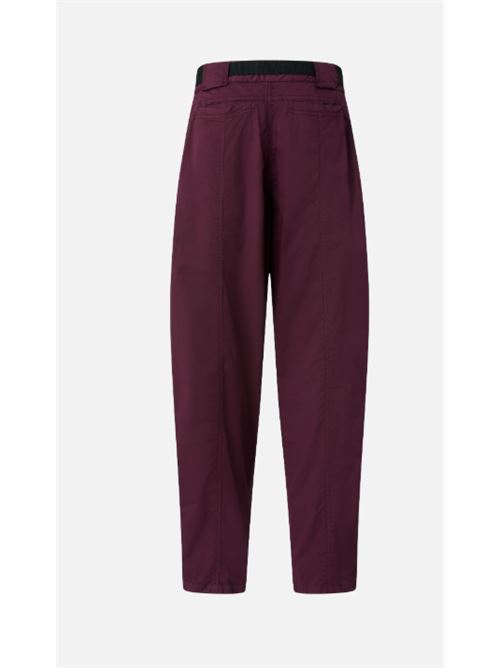 Pantalone ampio in cotone con cintura Yann Pinko PINKO | 105139-A2L8-R62