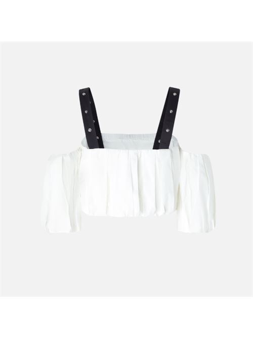 Top corto a palloncino con spalle scoperte Raul Pinko PINKO | 105176-A2LD-ZZ1