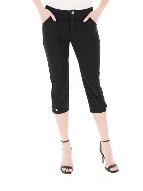 Pantalone capri in tela di cotone Pierre Pinko PINKO | 105232-A2M6-Z99
