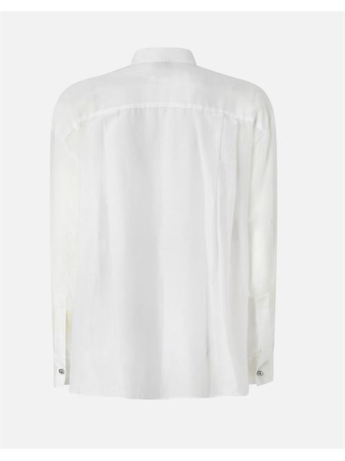 Camicia collo coreano in cotone e seta Andy Pinko PINKO | 105248-A2M7-Z05