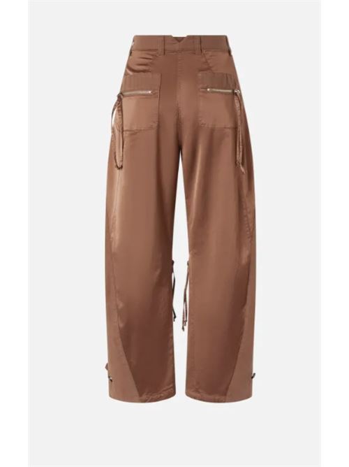Pantalone P-Pants in gabardina e raso con zip Pinko PINKO | 105930-A2Y1-L63
