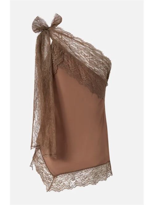 Top monospalla con profili in pizzo Pinko PINKO | 106162-A311-L63