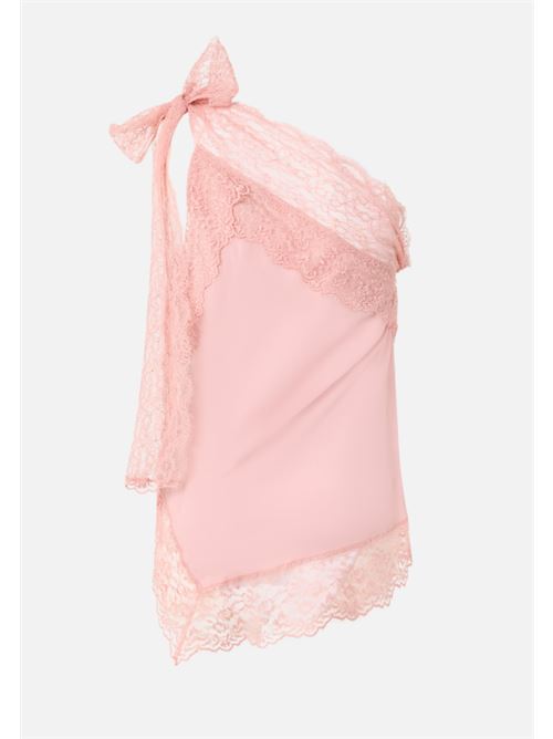 Top monospalla con profili in pizzo Pinko PINKO | 106162-A311-N20