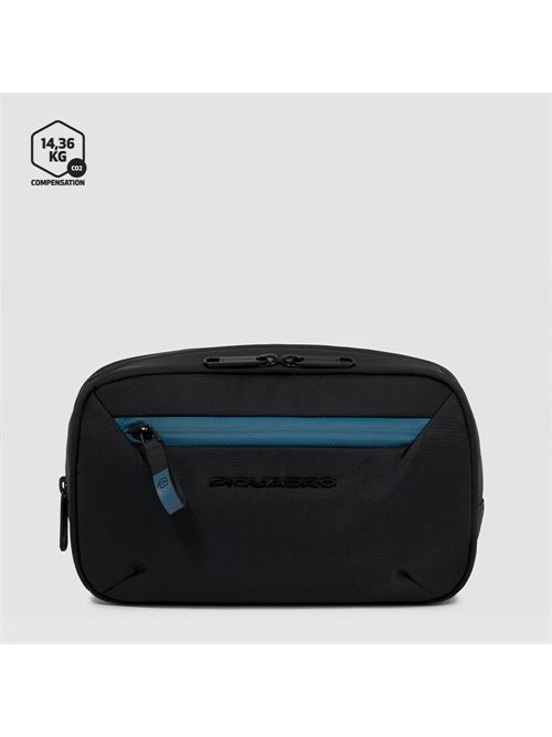 Beauty case uomo in tessuto Piquadro