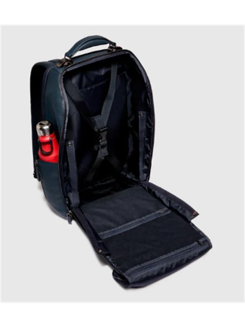 Zaino da viaggio in pelle porta pc 15,6  Piquadro PIQUADRO | CA6645MOS-BLU
