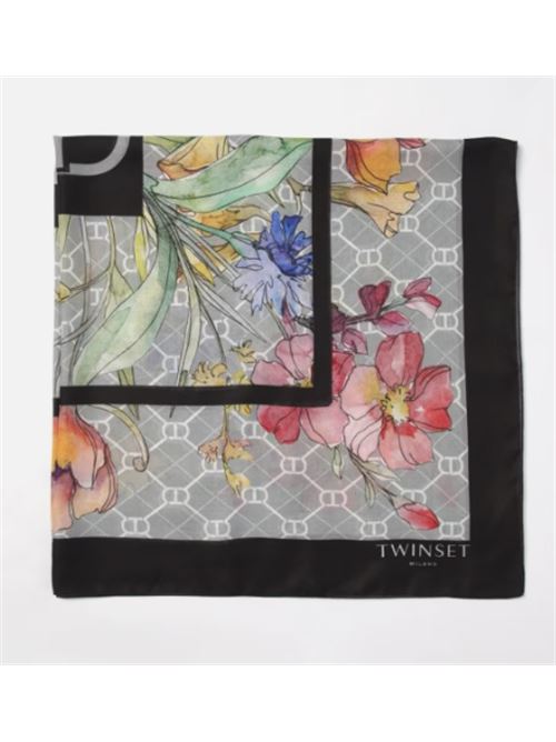 Foulard  in crepe con stampa floreale Twinset TWINSET | 251TA4330-12221