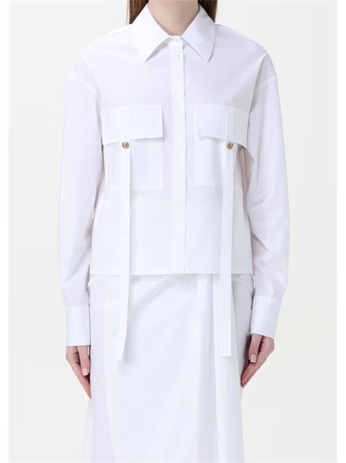 Camicia in cotone stretch Twinset TWINSET | 251TF202A-00001