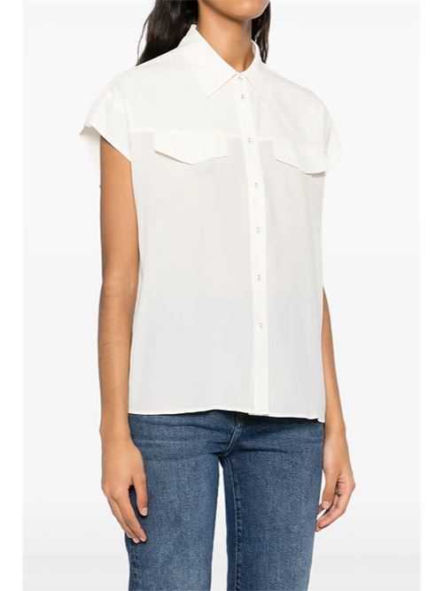 Camicia M/C in misto seta Twinset TWINSET | 251TP2501-00282