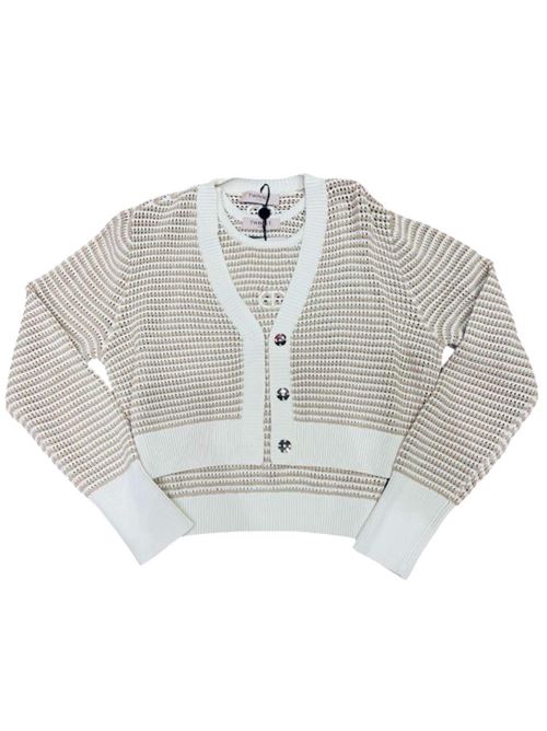 Cardigan e top a righe Twinset TWINSET | 251TP3320-12260