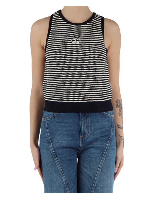 Cardigan e top a righe Twinset TWINSET | 251TP3320-12261