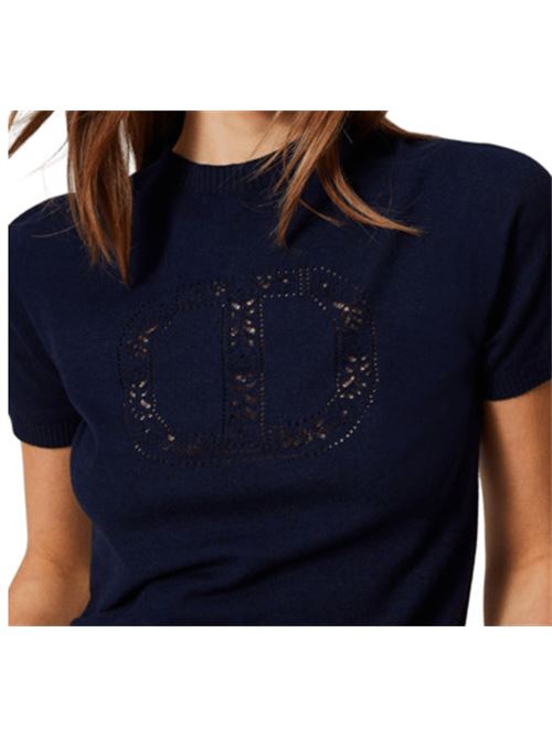 Maglia lupetto a maniche corte Twinset TWINSET | 251TP3430-00238