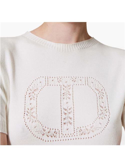 Maglia lupetto a maniche corte Twinset TWINSET | 251TP3430-00282