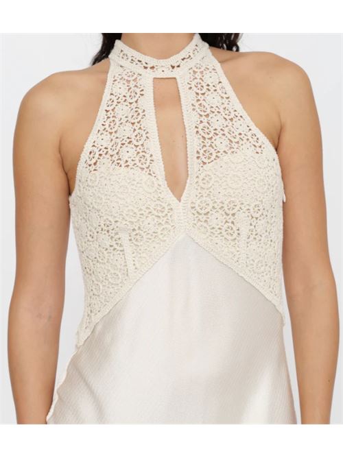 Abito lungo con corpetto in crochet Twinset TWINSET | 251TT2080-00282