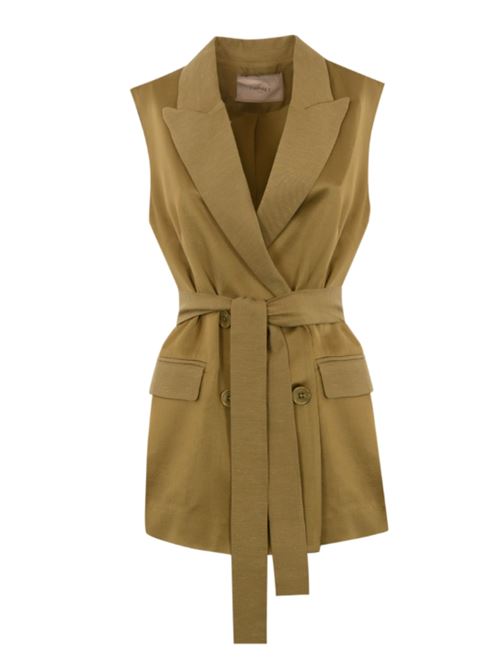 Gilet in envers satin con cintura Twinset TWINSET | 251TT2275-12438