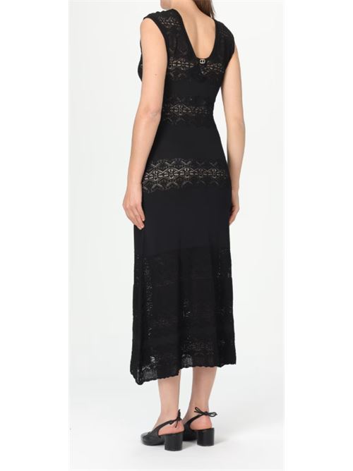 Abito lungo in maglia di viscosa Twinset TWINSET | 251TT3210-00006
