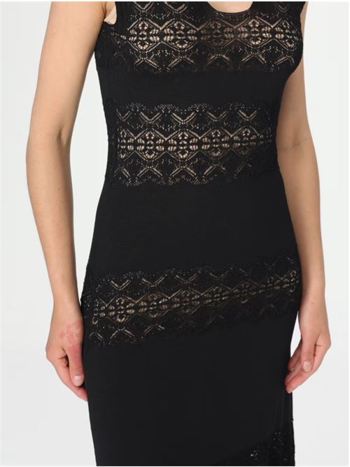 Abito lungo in maglia di viscosa Twinset TWINSET | 251TT3210-00006