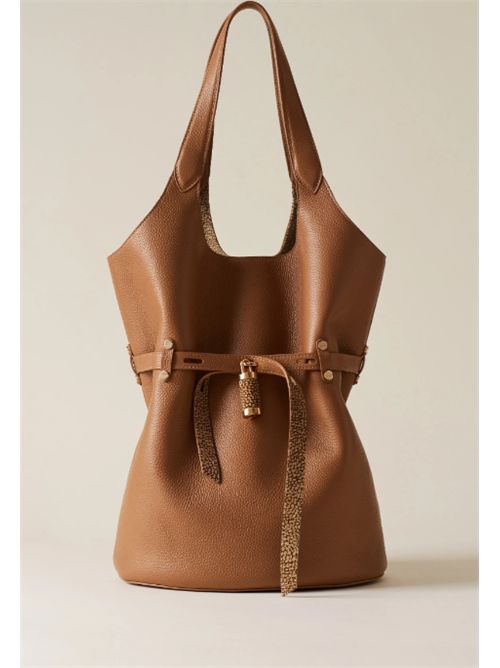 Borsa Premiere Secchiello Large a spalla in pelle Borbonese Borbonese | 91010272-0196327