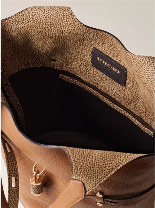 Borsa Premiere Secchiello Large a spalla in pelle Borbonese Borbonese | 91010272-0196327