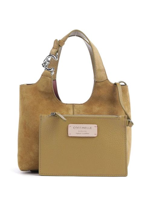 Borsa a mano ruvida seagrass COCCINELLE COCCINELLE | E1THE580101-G43