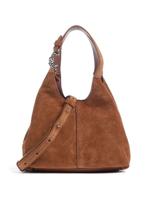 C-Easy Suede Borsa a mano pelle bovina ruvida cognac COCCINELLE COCCINELLE | E1THE580101-W11